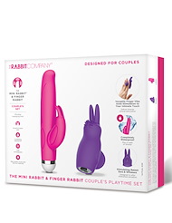 Alternate back view of THE RABBIT COMPANY THE MINI RABBIT & FINGER RABBIT SET