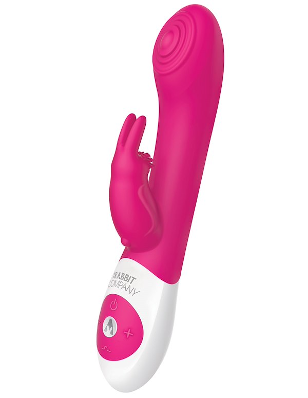 THE THUMPER RABBIT PINK PULSATING VIBRATOR ALT1 view Color: HP