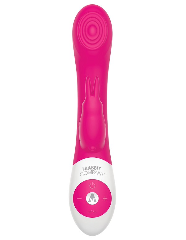 THE THUMPER RABBIT PINK PULSATING VIBRATOR ALT2 view Color: HP