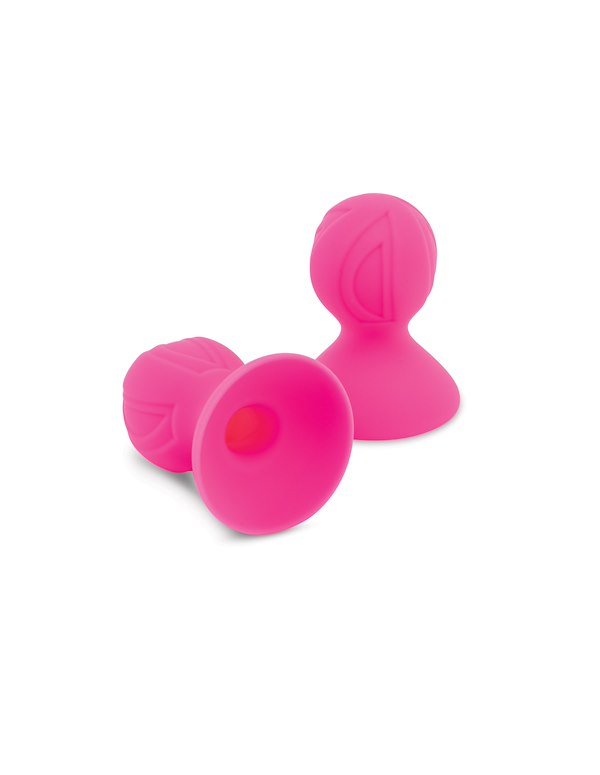 SIZE UP PINK SILICONE NIPPLE SUCKERS - SU103-05854