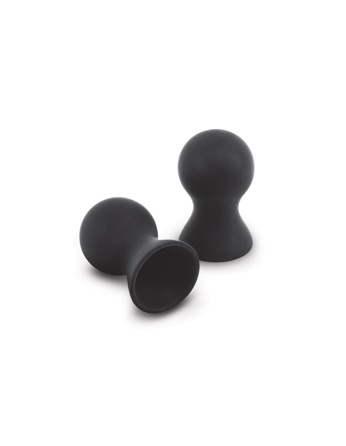alternate image for Size Up Black Silicone Nipple Suckers