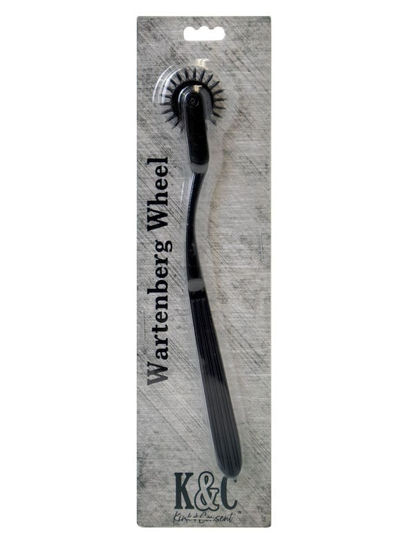 KINK & CONSENT - BLACK WARTENBERG WHEEL ALT4 view Color: BK