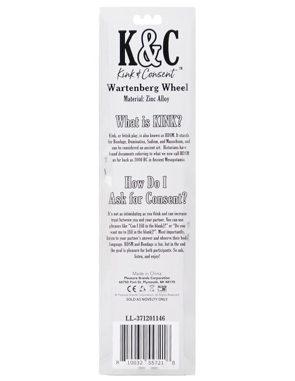 KINK & CONSENT - WARTENBERG WHEEL ALT3 view Color: SL