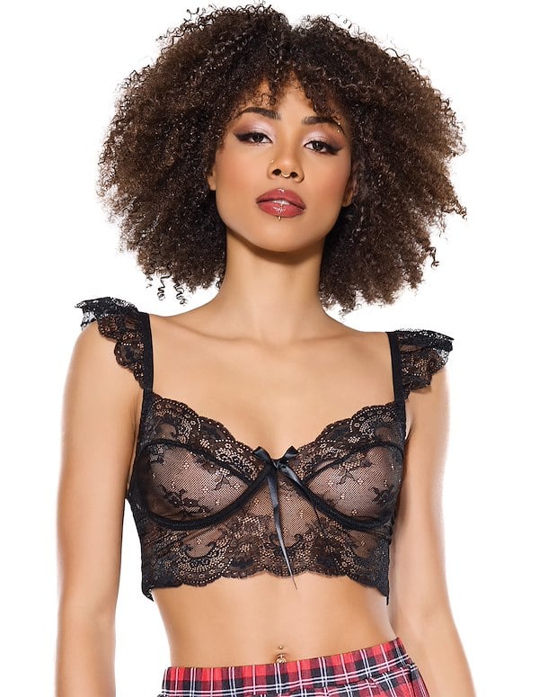 Lace Bralette default view Color: BK