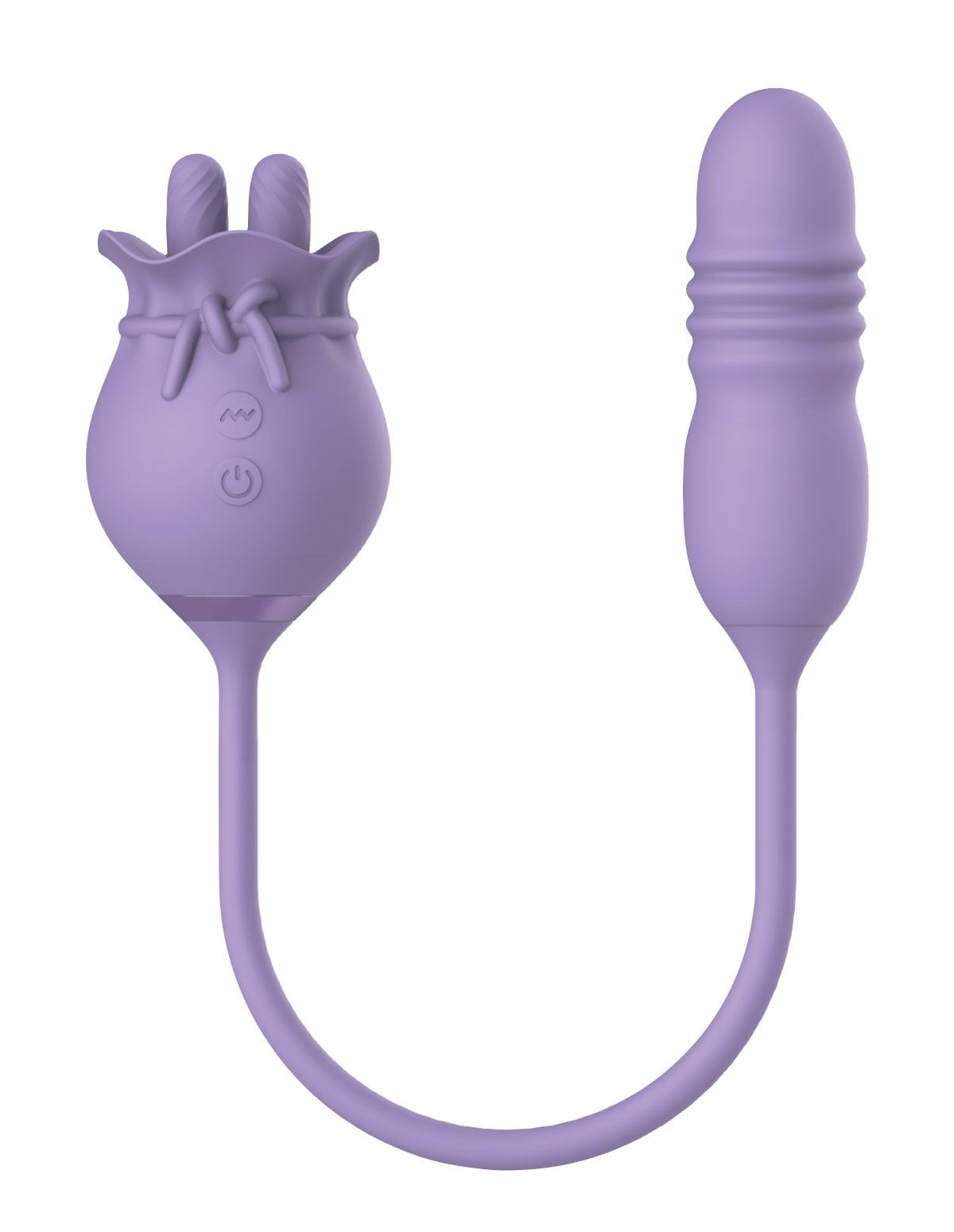 紫苺② Purple Haze - Dual Thrusting And Clitoral Stimulator - LL0614PR