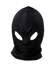 Alternate back view of KINK & CONSENT - BONDAGE HOOD