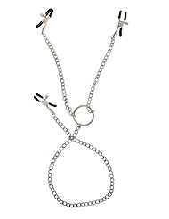 Alternate back view of KINK & CONSENT - ALLIGATOR NIPPLE AND CLIT CLAMPS