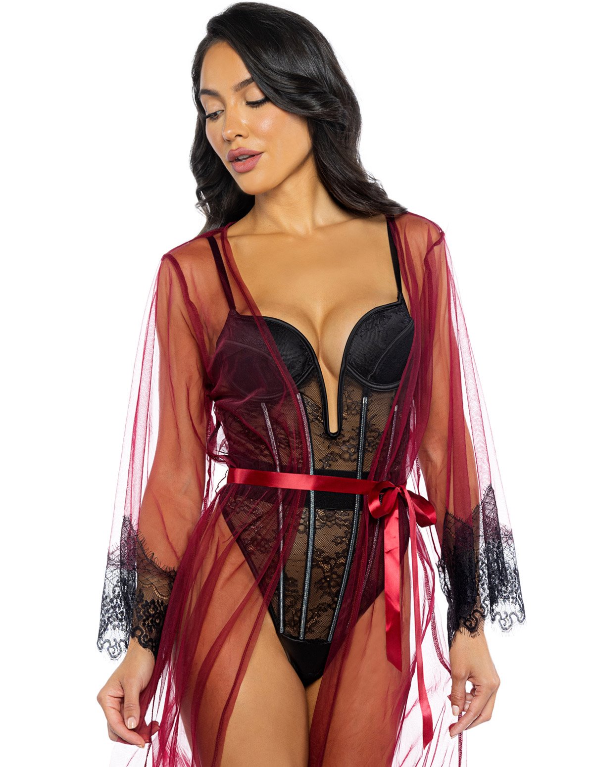 alternate image for DAYDREAM MAXI PLUS SIZE ROBE