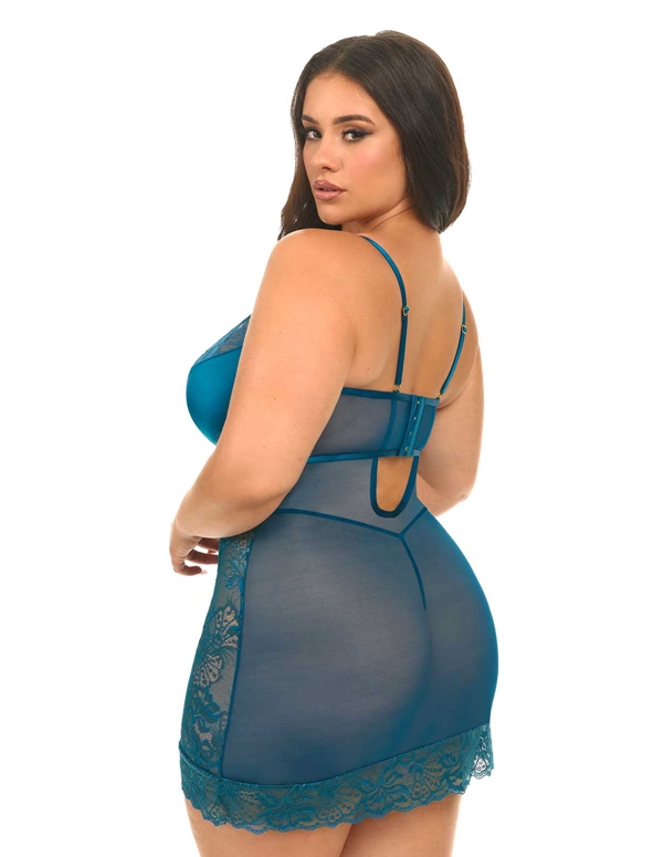 Liv Plus Size Babydoll ALT1 view Color: TL