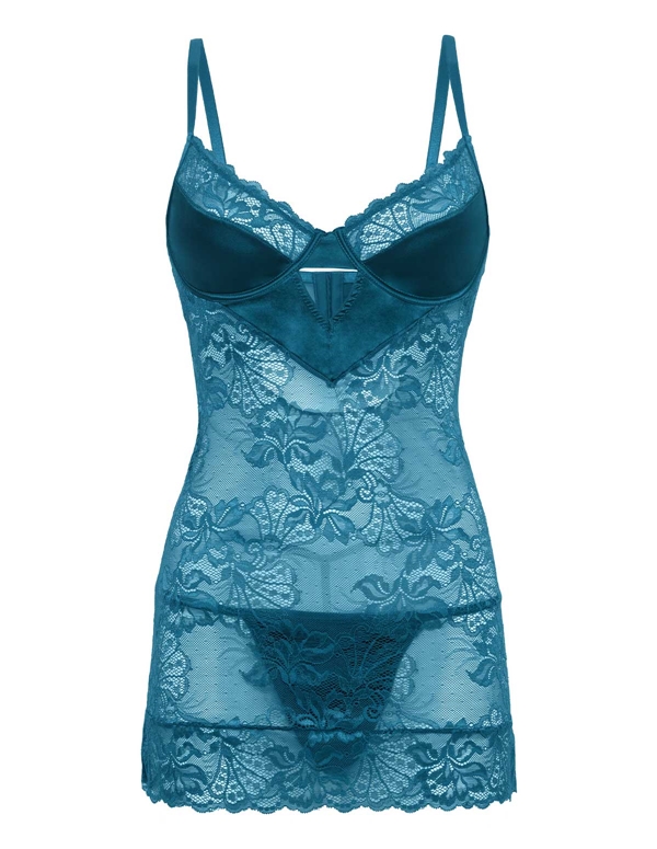 Liv Plus Size Babydoll ALT2 view Color: TL