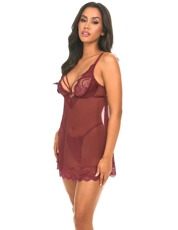 Wynter Babydoll ALT2 view Color: ZIN