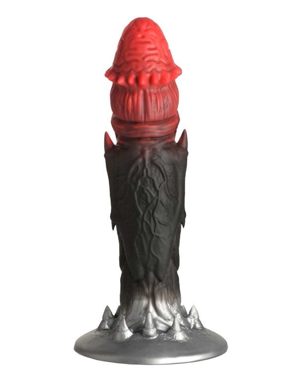 Creature Cocks Count Cockula Silicone Dildo ALT1 view Color: RB