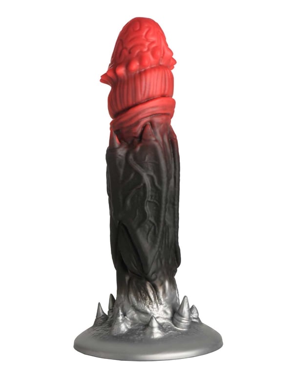 Creature Cocks Count Cockula Silicone Dildo ALT2 view Color: RB