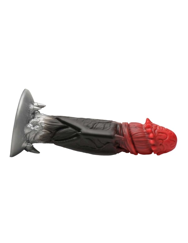 Creature Cocks Count Cockula Silicone Dildo ALT5 view Color: RB
