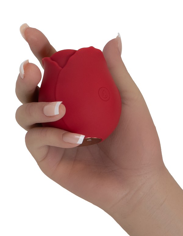 LOVE BUD - ROSE CLITORAL TAPPER ALT10 view Color: RD