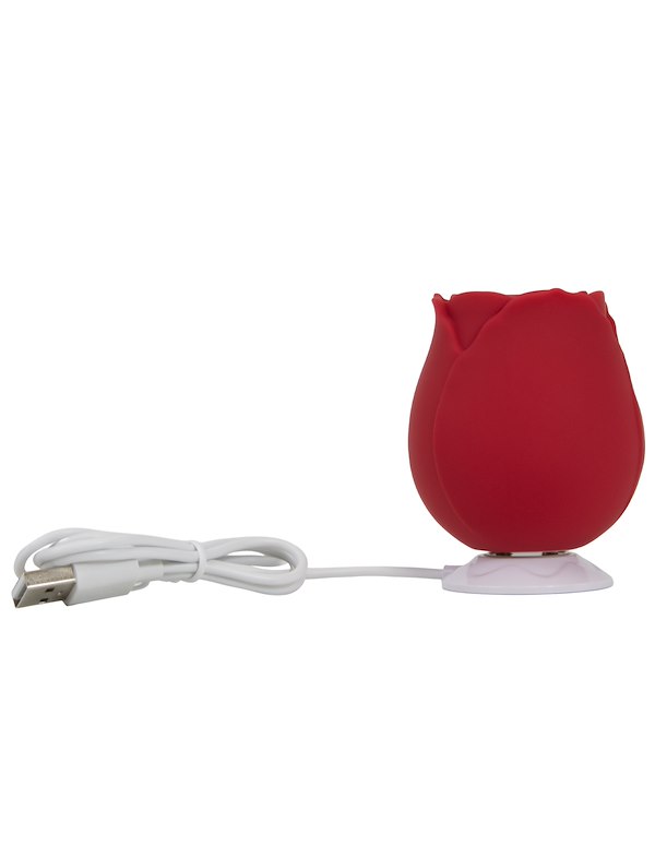 LOVE BUD - ROSE CLITORAL TAPPER ALT3 view Color: RD