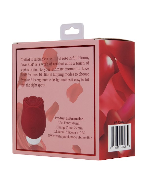 LOVE BUD - ROSE CLITORAL TAPPER ALT8 view Color: RD