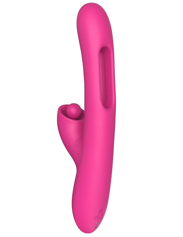 ME TIME - DUAL STIMULATOR W/ INTERNAL TAPPER ALT1 view Color: PK