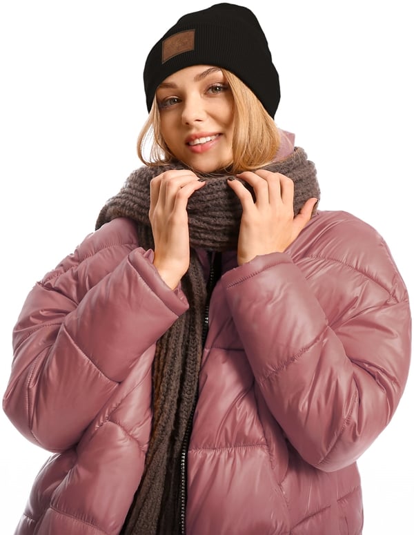 Lovers Lane Black Beanie default view Color: BK
