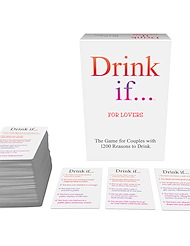 Alternate front view of DRINK IF... FOR LOVERS
