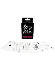 Alternate front view of STRIP POKER CARDS