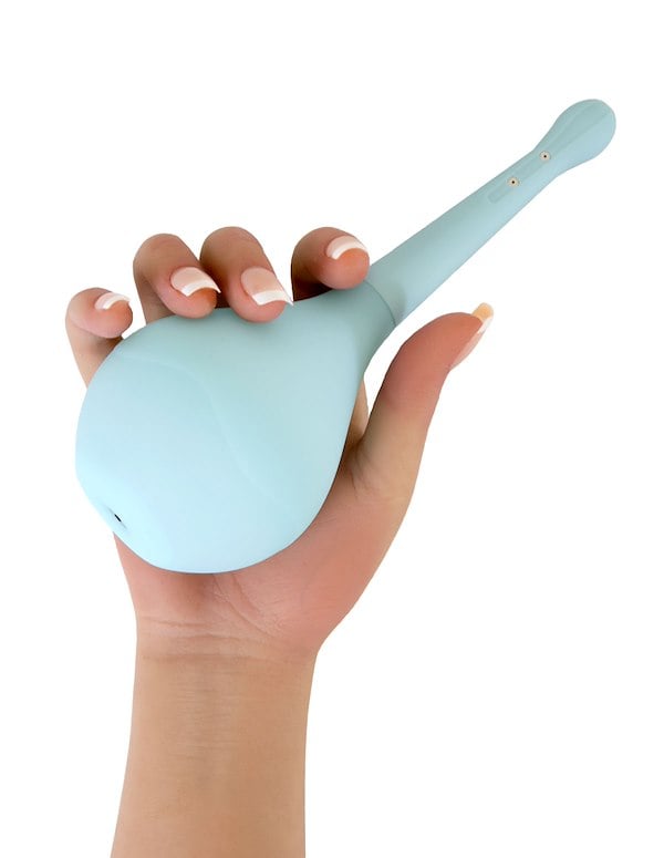 Sweet Cheeks - Easy Clean One Way Valve Enema 150Ml ALT2 view Color: BL