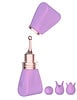 Additional PURPLE view of product SWEET & DISCREET - TRAVEL PEN TEASER W/ ATTACHMENTS with color code PR
