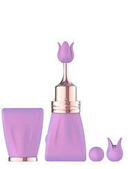 Alternate back view of SWEET & DISCREET - TRAVEL PEN TEASER W/ ATTACHMENTS