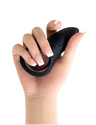 Additional BK view of product STARRY NIGHTS - VIBRATING COCK RING W/ REMOTE with color code ALT3