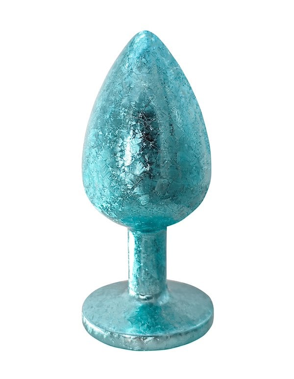 FEM GEM - FOIL EDITION - BLUE PLUG W/ BLUE GEM ALT1 view Color: BL