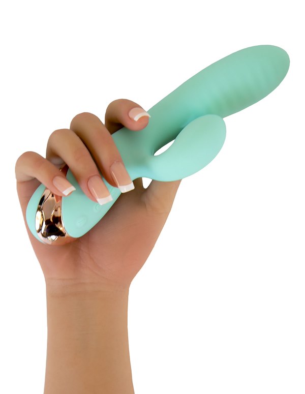 TIFFANY INFLATABLE VIBRATOR ALT6 view Color: BL