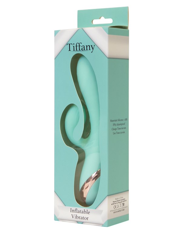 TIFFANY INFLATABLE VIBRATOR ALT8 view Color: BL