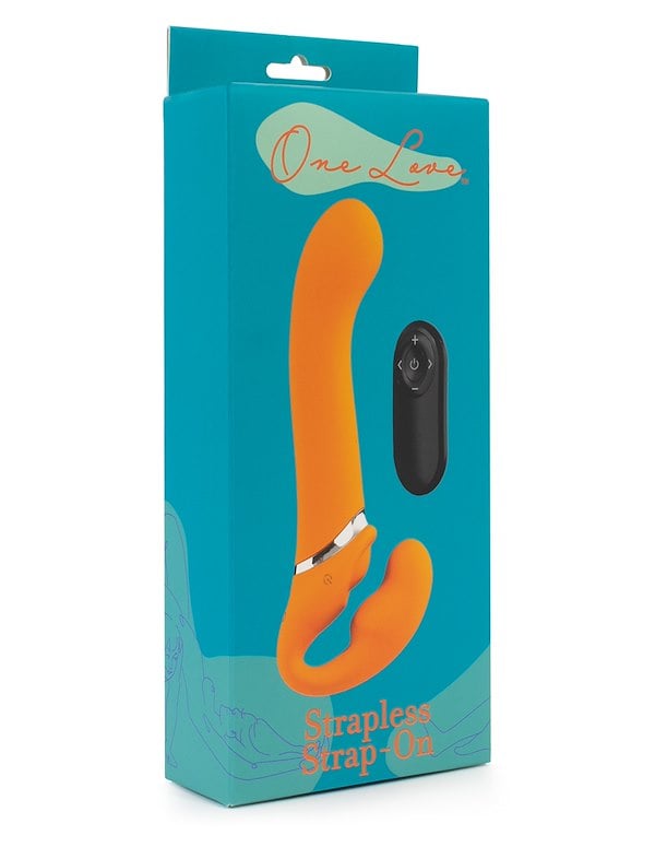 One Love - Strapless Strap-On ALT3 view Color: OR