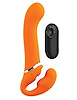 Additional ORANGE view of product ONE LOVE - STRAPLESS STRAP-ON with color code OR