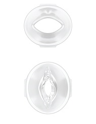 Alternate back view of WANK - DOUBLE ENDED STROKER