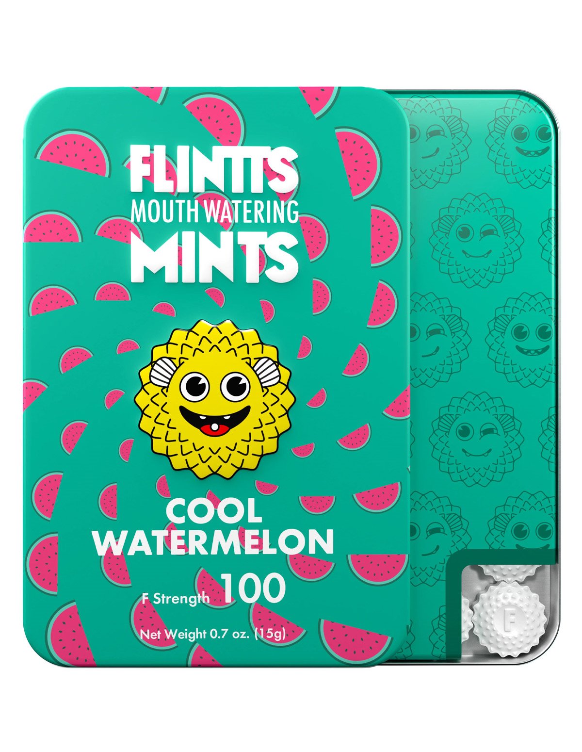 alternate image for FLINTTS MINTS MOUTH WATERING - COOL WATERMELON STRENGTH 100