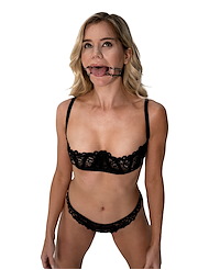 Alternate back view of KINK & CONSENT - FISH HOOK GAG