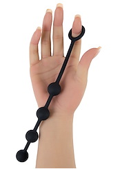 Additional BK view of product SWEET CHEEKS - SILICONE ANAL BEADS with color code ALT3