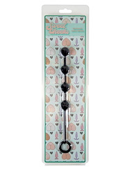 Additional BK view of product SWEET CHEEKS - SILICONE ANAL BEADS with color code ALT4