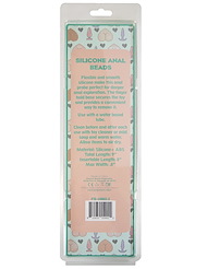 Additional BK view of product SWEET CHEEKS - SILICONE ANAL BEADS with color code ALT5