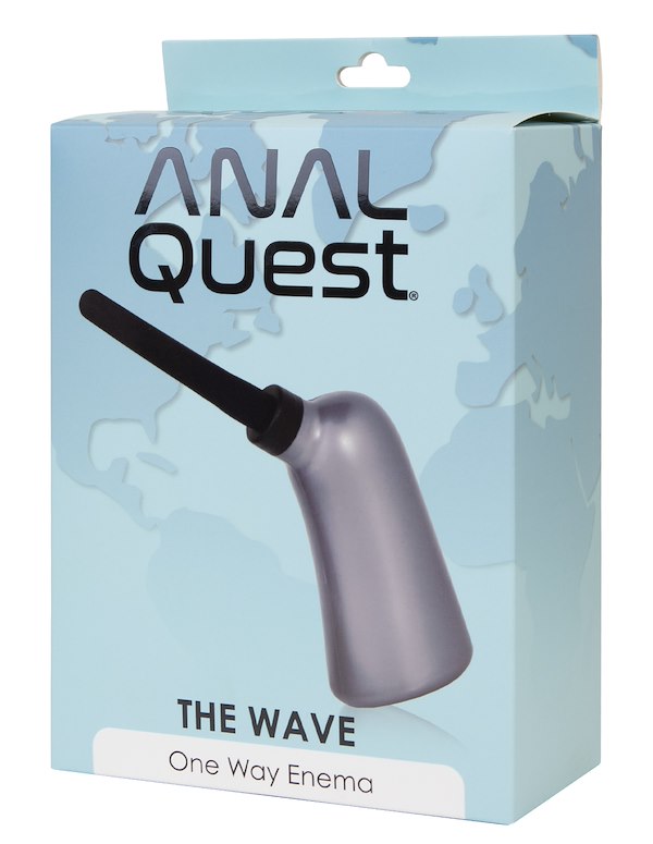 ANAL QUEST - THE WAVE ONE WAY ENEMA ALT3 view Color: GBL