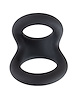 Additional BLACK view of product STAY STIFF - COCK AND BALL C-RING with color code BK