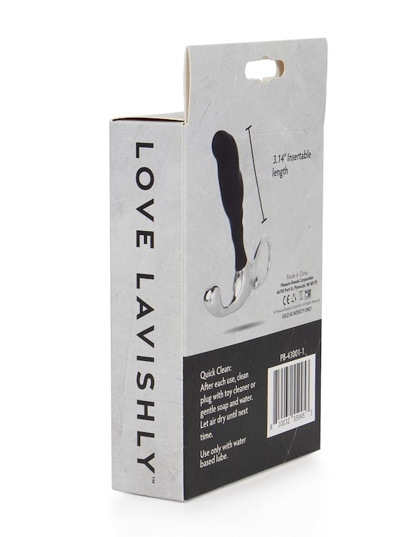 Opulence - Weighted Prostate Plug ALT3 view Color: BKS