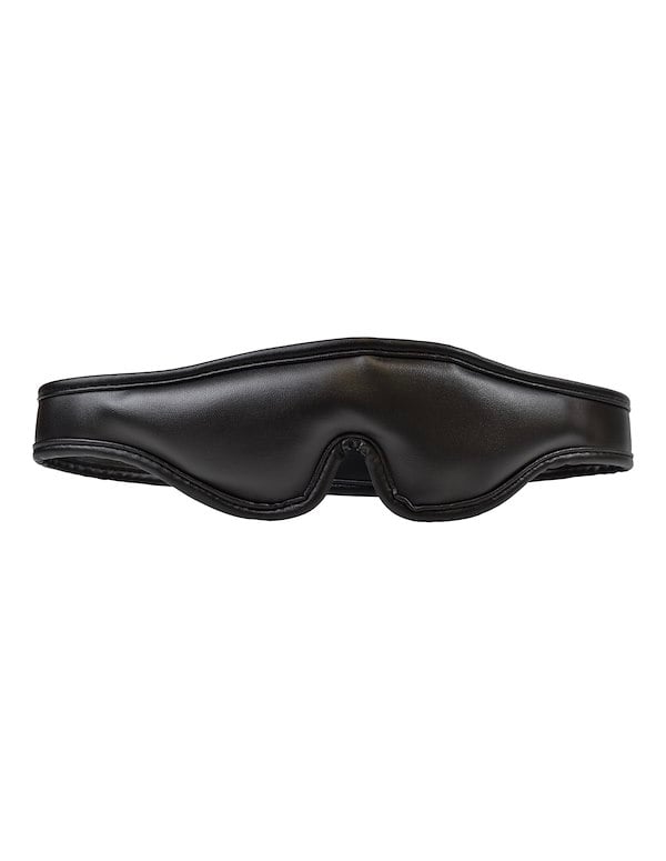KINK & CONSENT - PADDED EYE MASK ALT1 view Color: BK