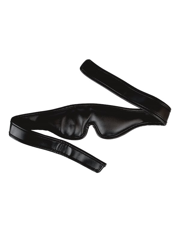 KINK & CONSENT - PADDED EYE MASK ALT2 view Color: BK