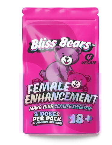 BLISS BEARS 6 PACK FEMALE ENHANCEMENTS