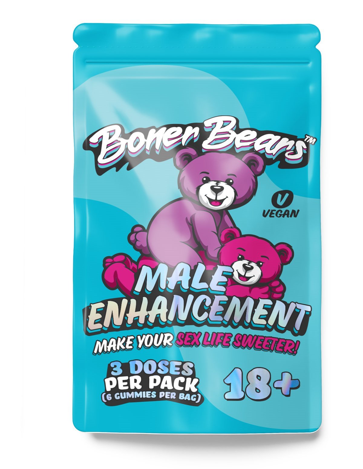 alternate image for Boner Bears 6 Pack Male Enhancement