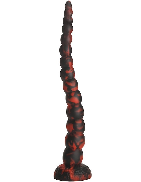 CREATURE COCKS STINGER SILICONE DILDO ALT3 view Color: BKR