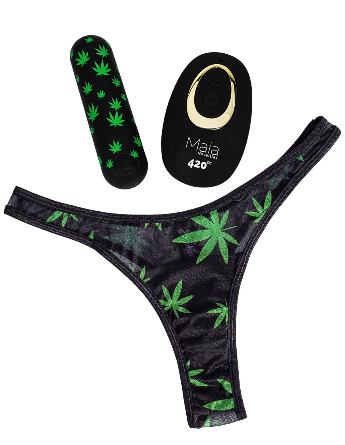 alternate image for Date Night 420 Vibrating Panty S/M