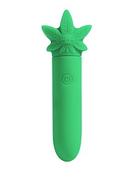 Alternate front view of STONI POT LEAF USB RECHARGEABLE BULLET